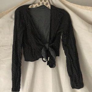 Brandy Melville Wrap Around Top